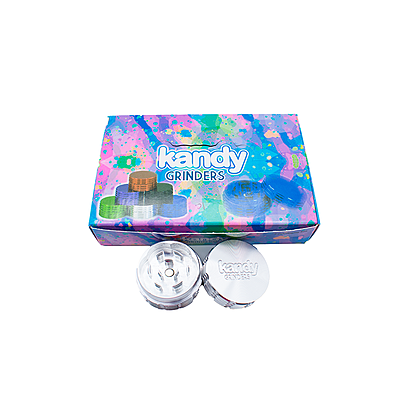 Kandy Grinder 40mm 2part W/Textured Silts All Over