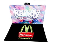 Kandy Glass Rolling Tray